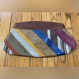 Genuine leather clutch by Fossil